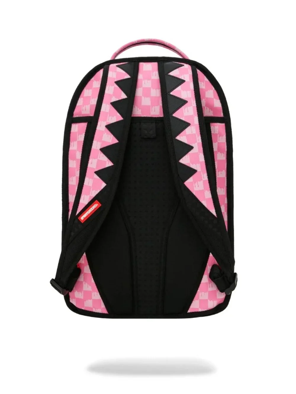 CLEAR DLX BACKPACK - CHECKED OUT (PINK Drip) SPRAYGROUND